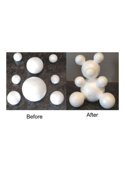 Beacon Hold The Foam Styrofoam Glue White