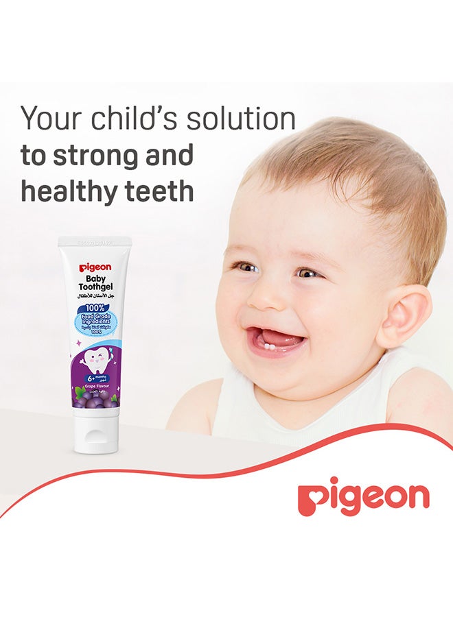 Pigeon Baby Toothgel 45 gm - Grape Flavor