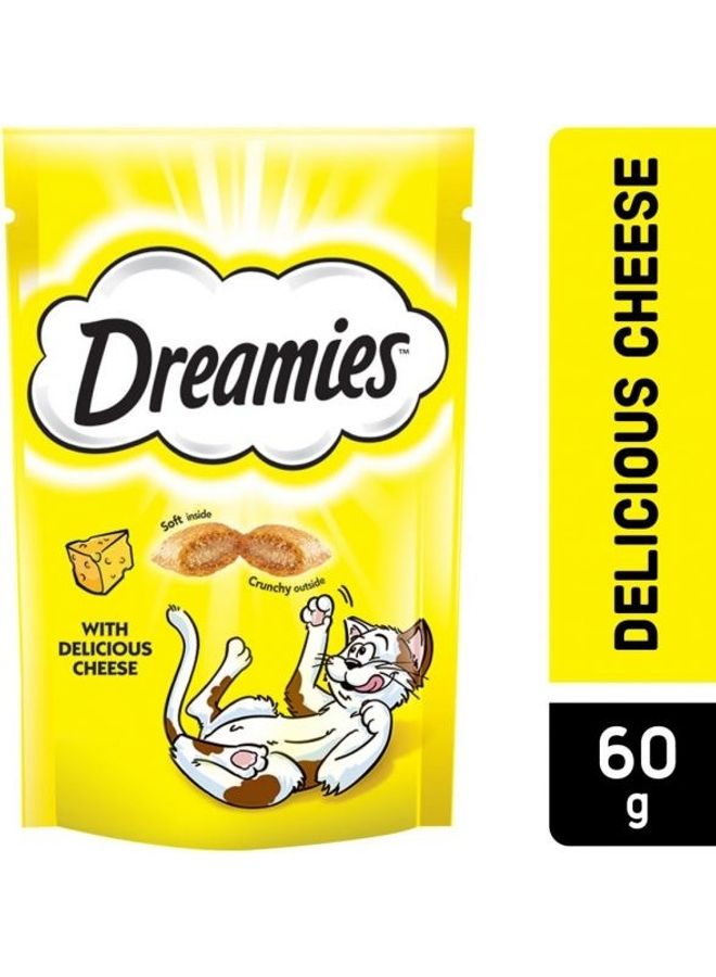 Dreamies Delicious Cheese Cat Treats 60g
