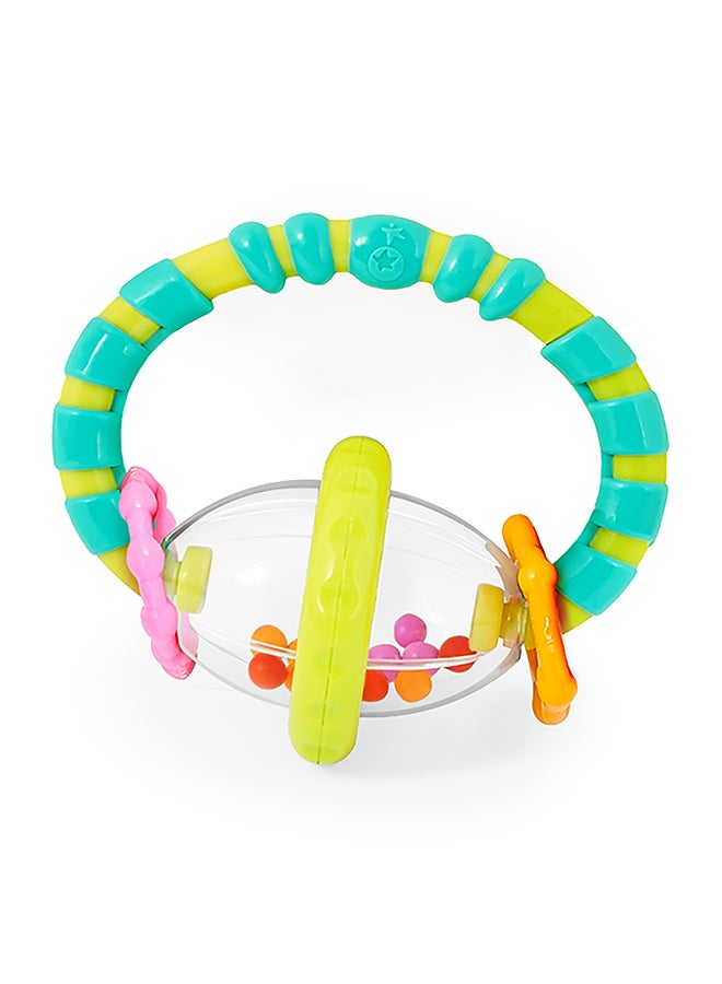 Bright Starts Grab And Spin Rattle Toy