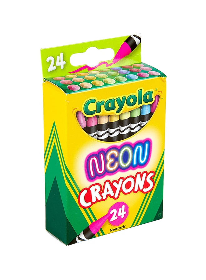 Crayola 24 ct. Neon Crayons - Crayola