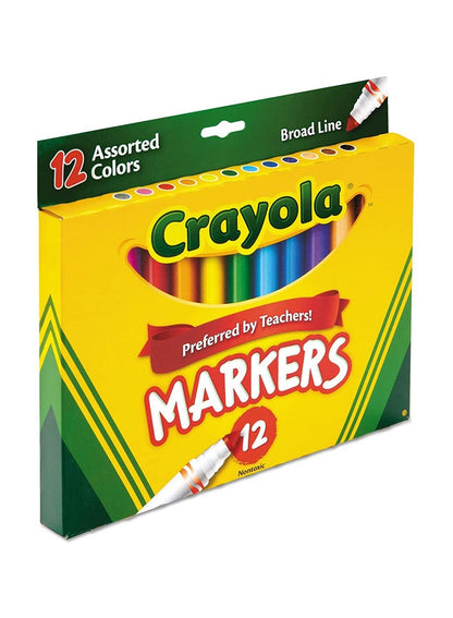 Crayola 12 Ct. Assorted Broad Line Markers