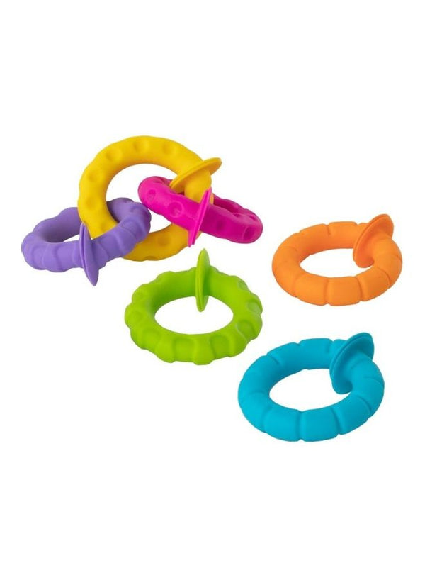 Fat Brain Toys Pipsquigz Ringlets Baby Toy
