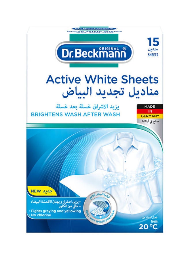 Dr. Beckmann Active Whitening 15 Sheets