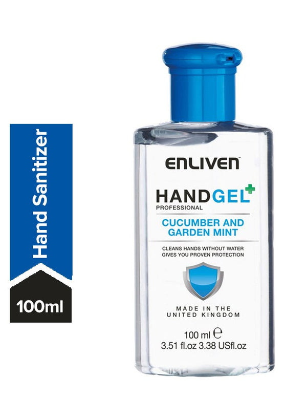 ENLIVEN Cucumber and Garden Mint Hand Gel 100ml
