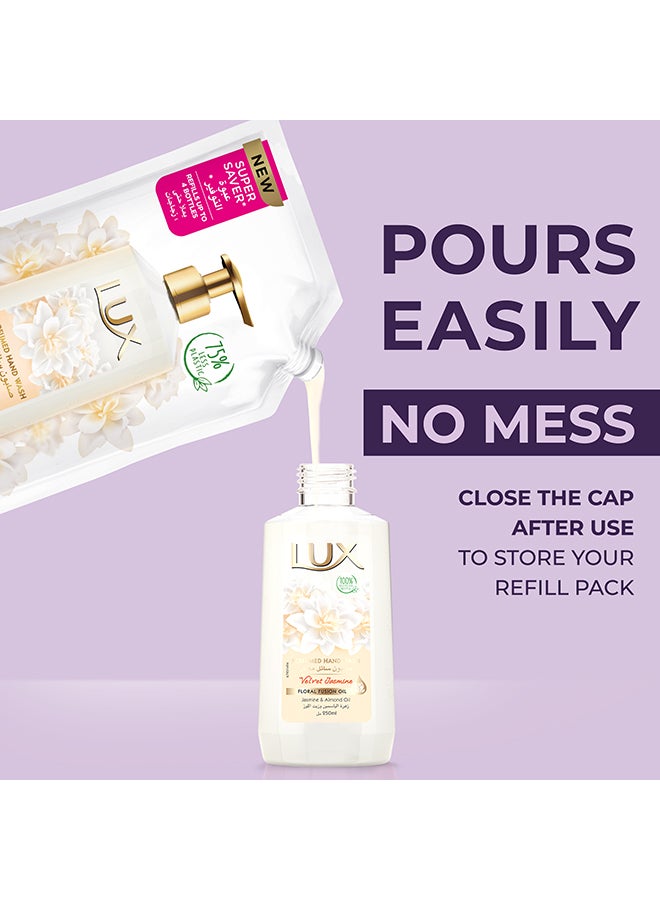 Lux Velvet Jasmine Hand Wash Refill Pouch 1L