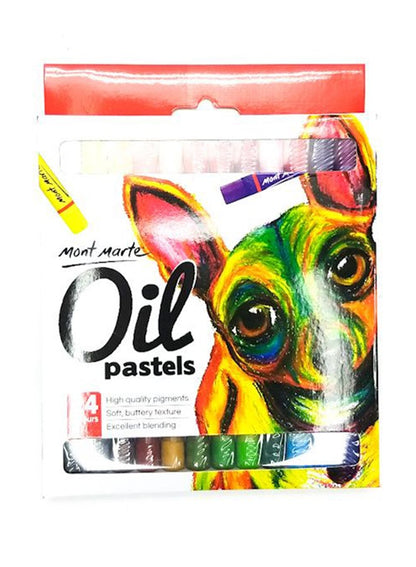 Mont Marte 24-Piece Oil Pastels Set
