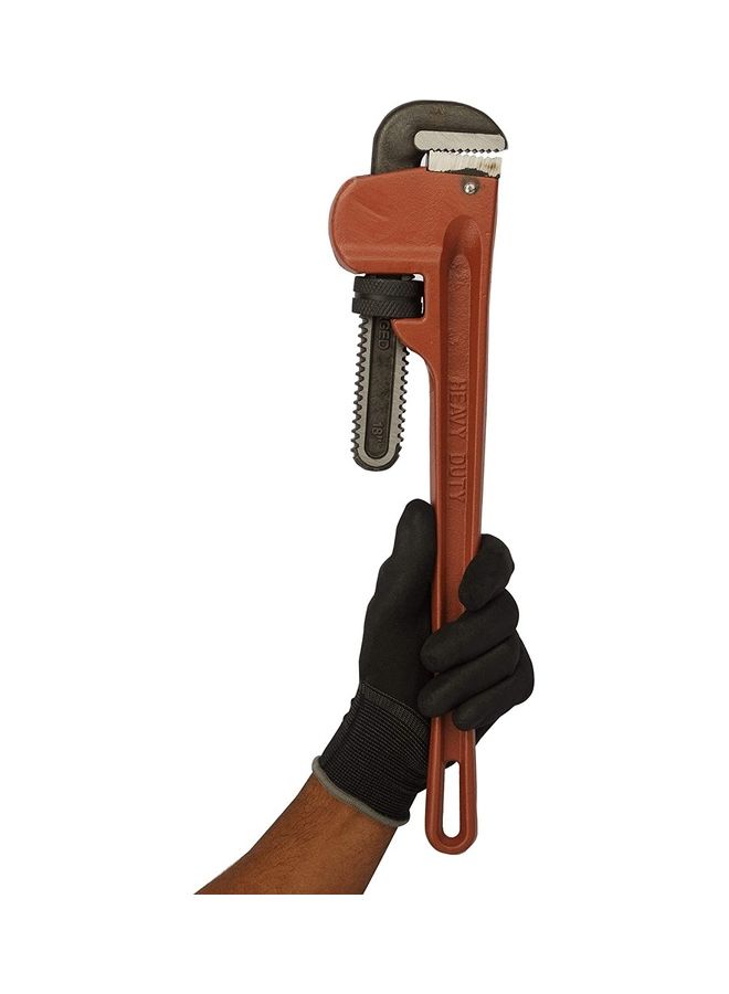 Stanley Heavy Duty Pipe Wrench 18'' Red