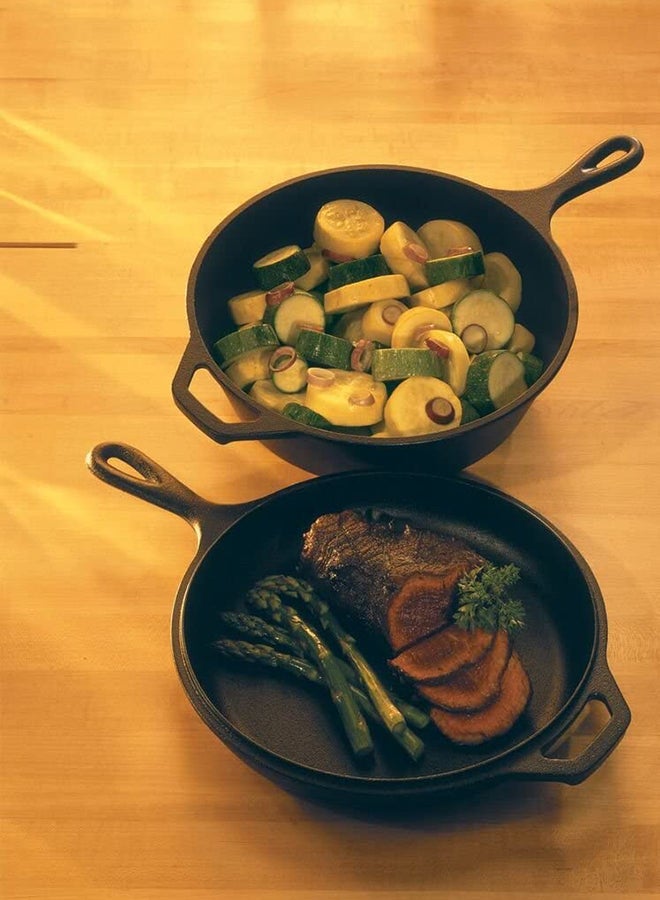 Lodge LCC3 Pre-Seasoned Cast Iron Cooker Black