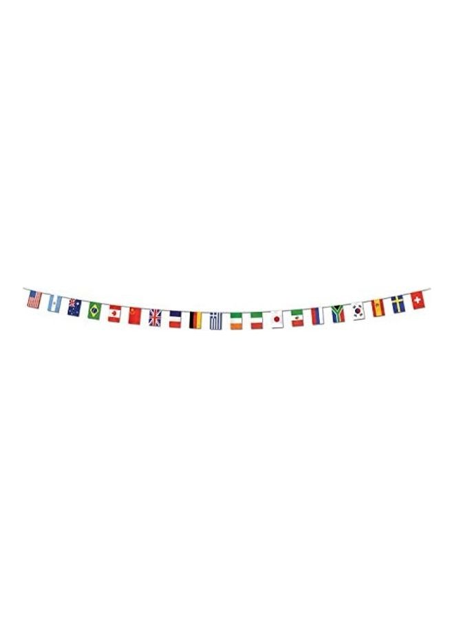 Beistle International Flag Pennant Banner