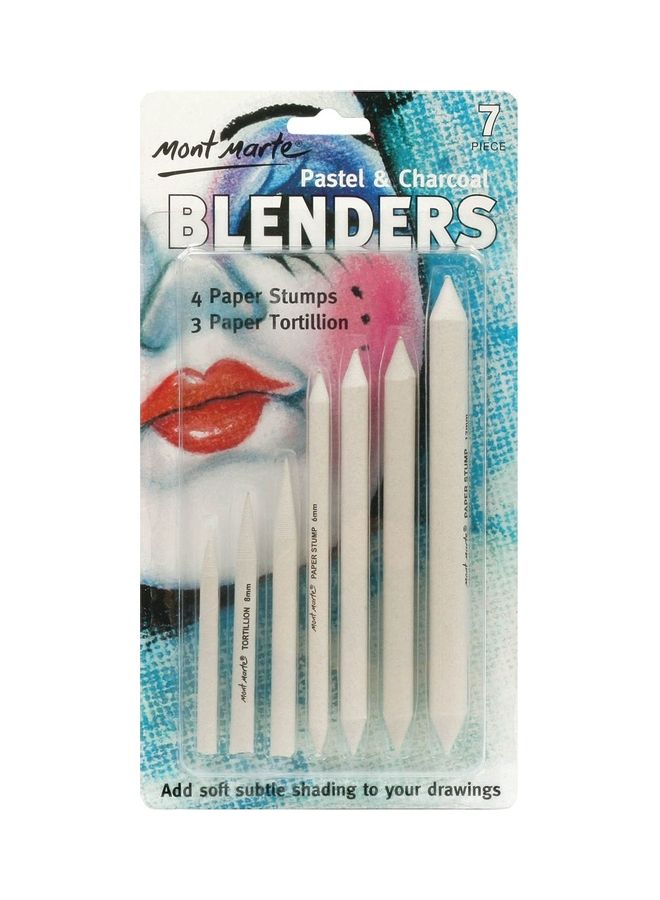 Mont Marte 7-Piece Blenders Set - Premium Quality