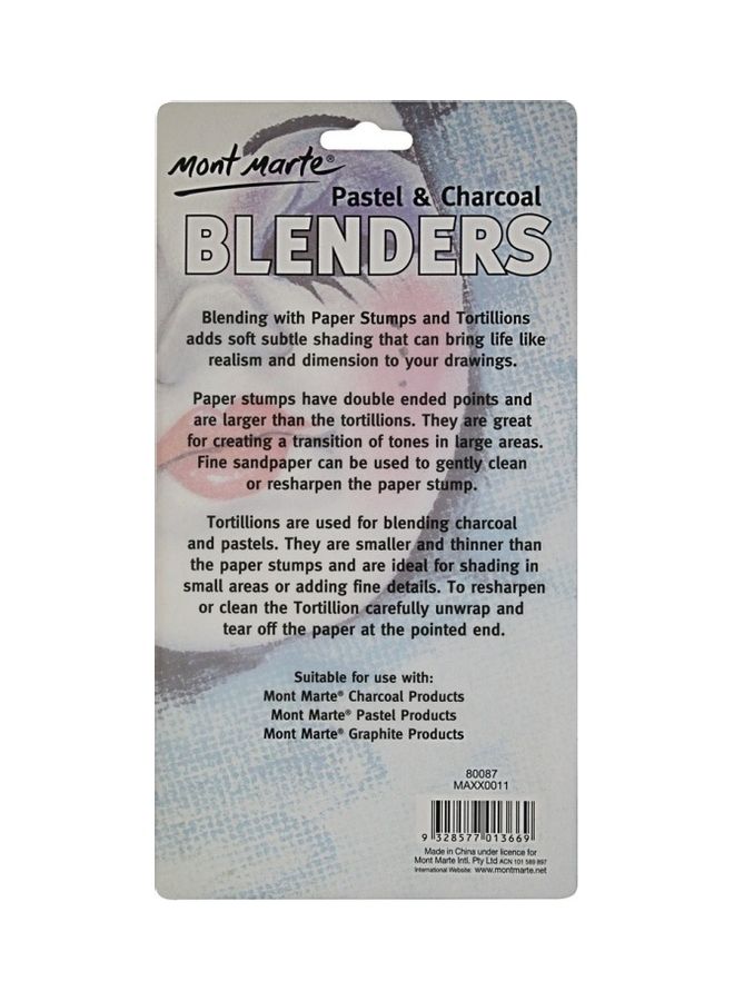 Mont Marte 7-Piece Blenders Set - Premium Quality