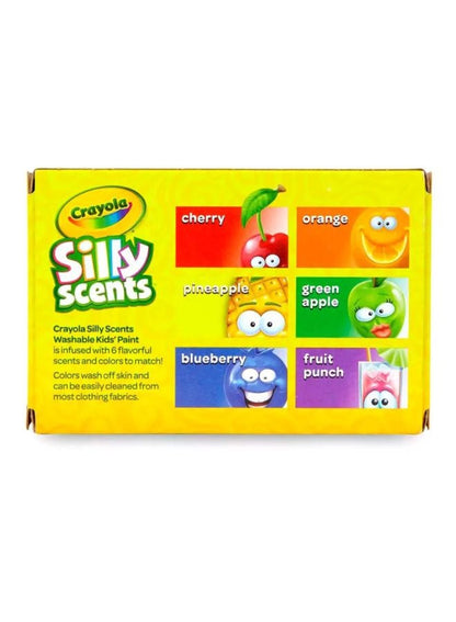 Crayola 6-Count Silly Scents Washable Paint Set