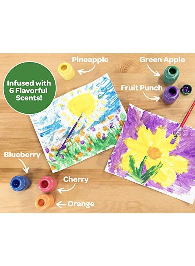 Crayola 6-Count Silly Scents Washable Paint Set