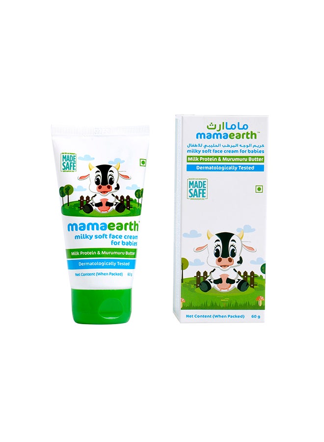 Mamaearth Milky Soft Face Cream for Babies