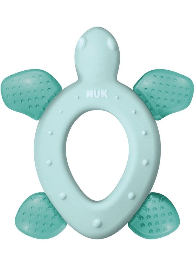 NUK Turtle Teether for Babies, 3+ Months