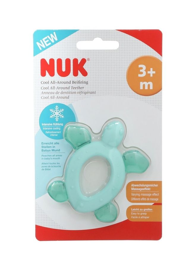 NUK Turtle Teether for Babies, 3+ Months