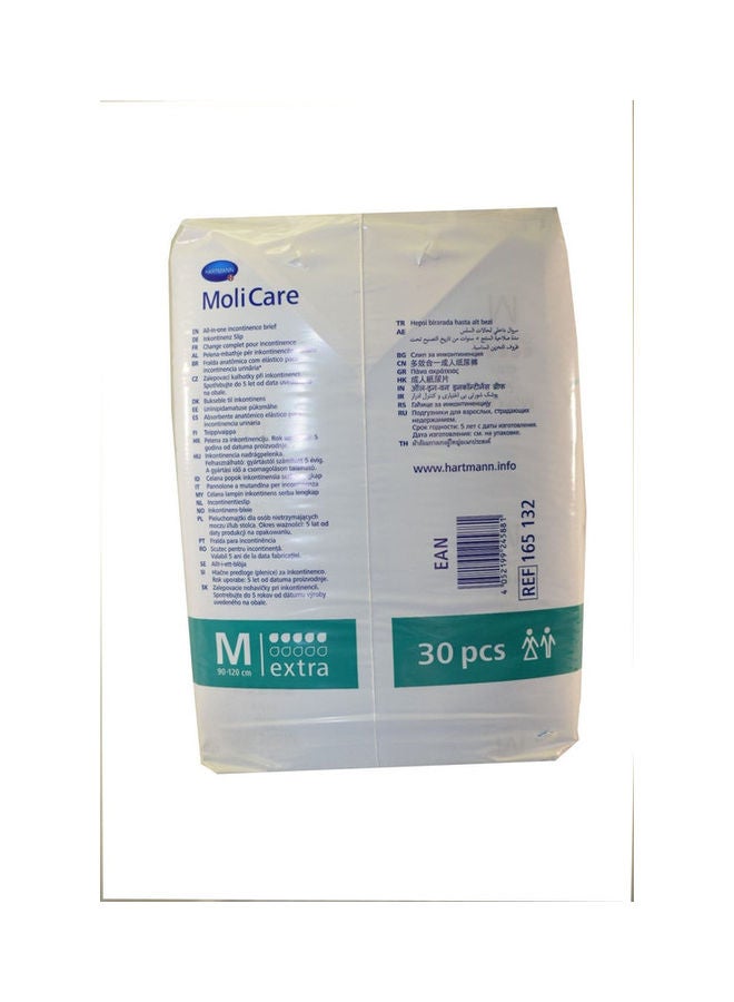 Hartmann Molicare Slip Extra Green Medium Diaper