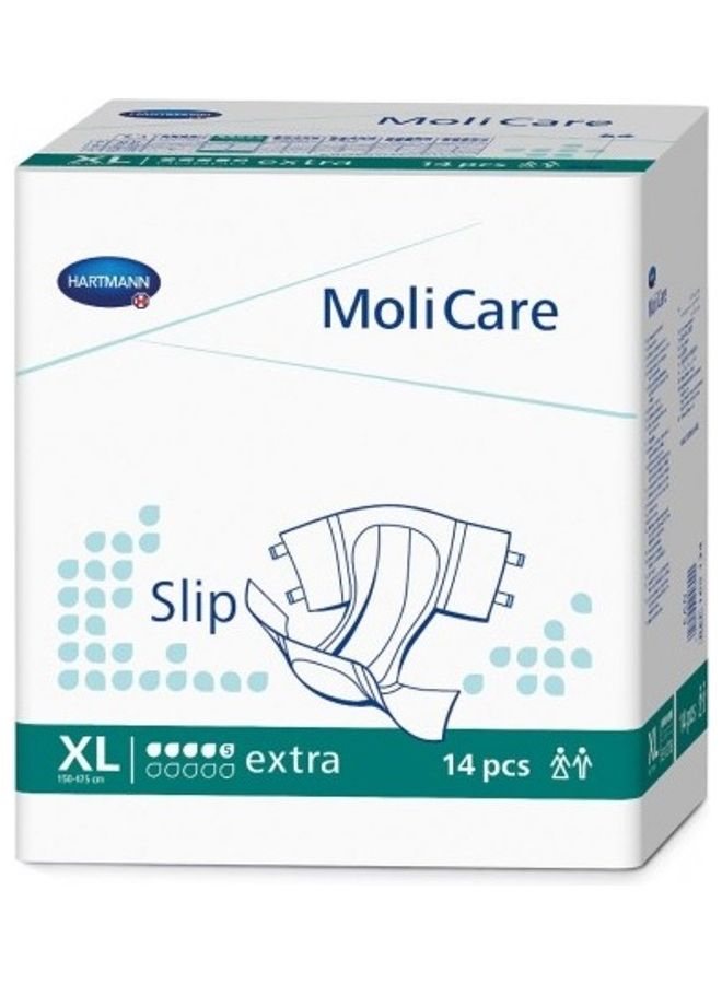 Hartmann 14-Piece Molicare Green Adult Diaper