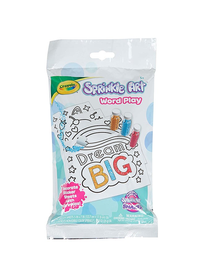 Crayola Sprinkle Art, Word Play Kit