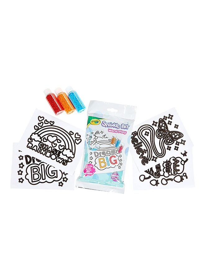 Crayola Sprinkle Art, Word Play Kit