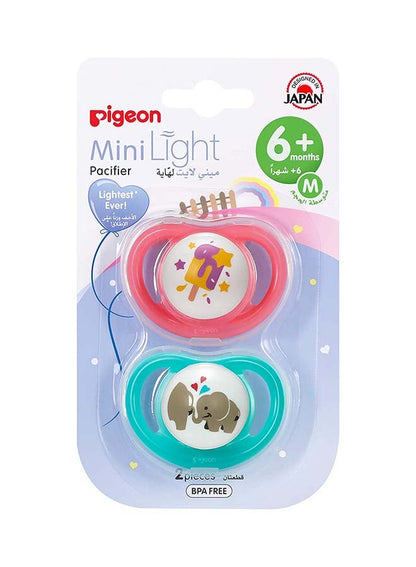 Pigeon Minilight Pacifier Twin - Assorted
