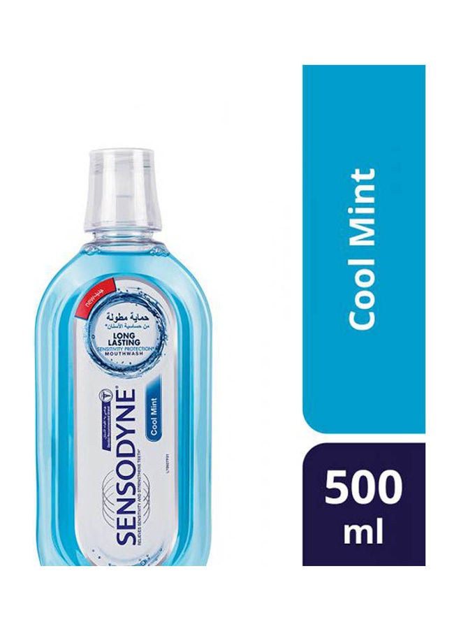 Sensodyne Cool Mint Mouthwash 500ml for Sensitive Teeth