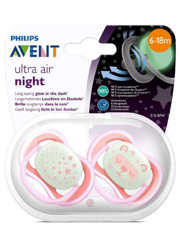 Philips Avent Ultra Air Night Soother - Baby Comfort