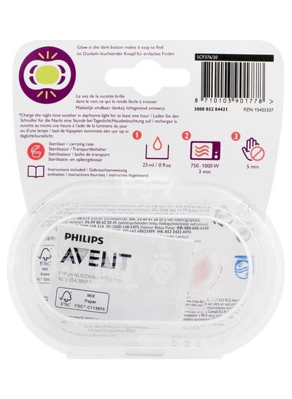 Philips Avent Ultra Air Night Soother - Baby Comfort