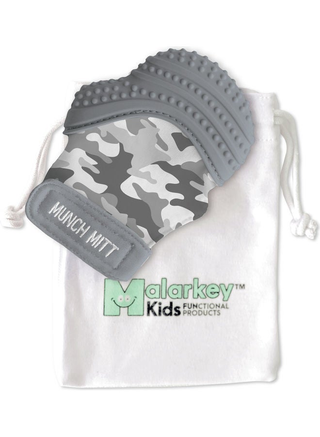 Malarkey Kids Camo Printed Munch Mitt Teether