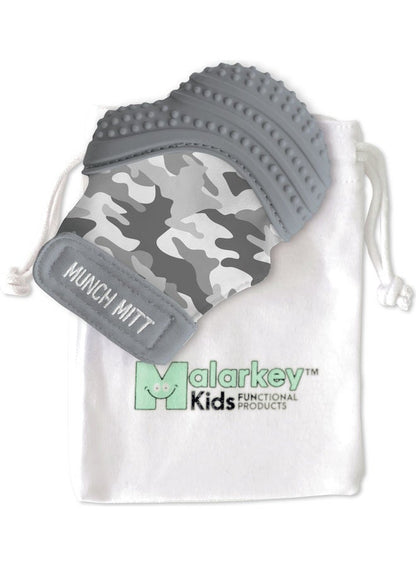 Malarkey Kids Camo Printed Munch Mitt Teether