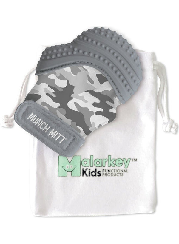 Malarkey Kids Camo Printed Munch Mitt Teether