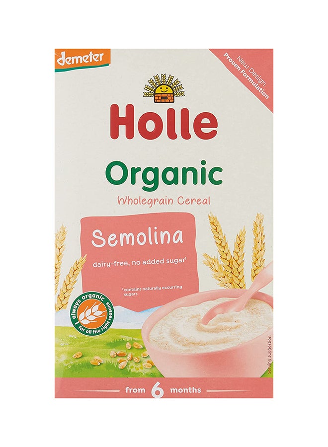 Holle Organic Semolina Wholegrain Cereal 250g