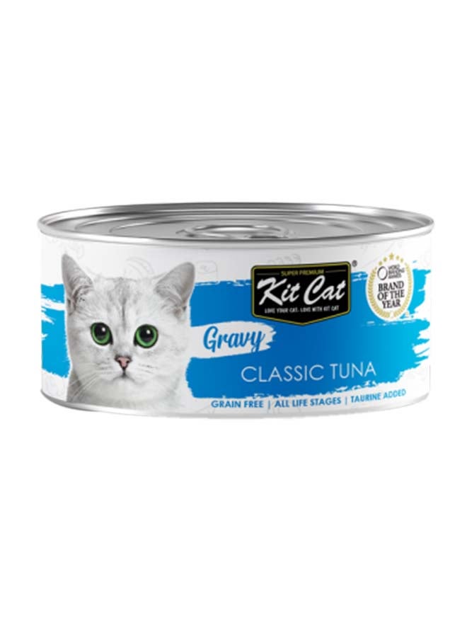 Kit Cat Gravy Classic Tuna 70g - Premium Cat Food