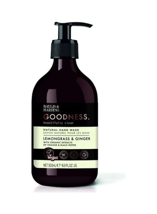Baylis & Harding Hand Wash 500ml - Lemongrass & Ginger