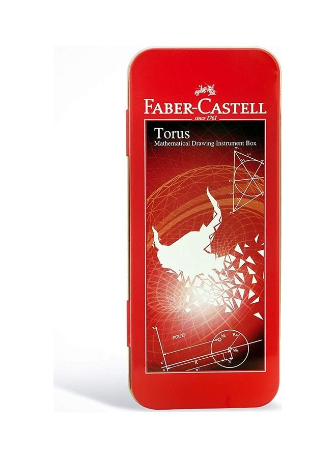 FABER-CASTELL 10-Piece Drawing Instrument Set