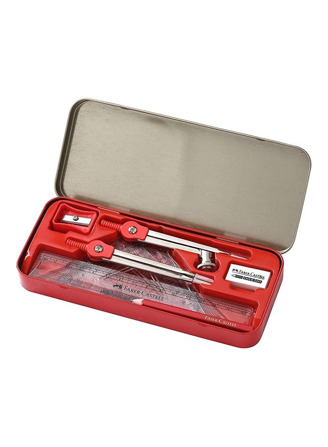 FABER-CASTELL 10-Piece Drawing Instrument Set