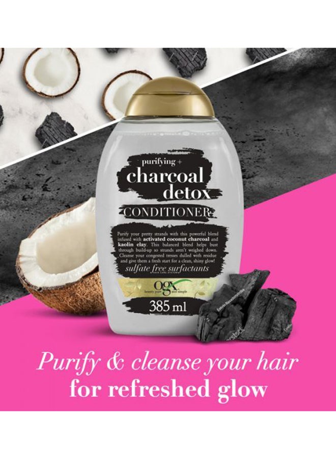 Ogx Purifying+ Charcoal Detox Conditioner 385ml