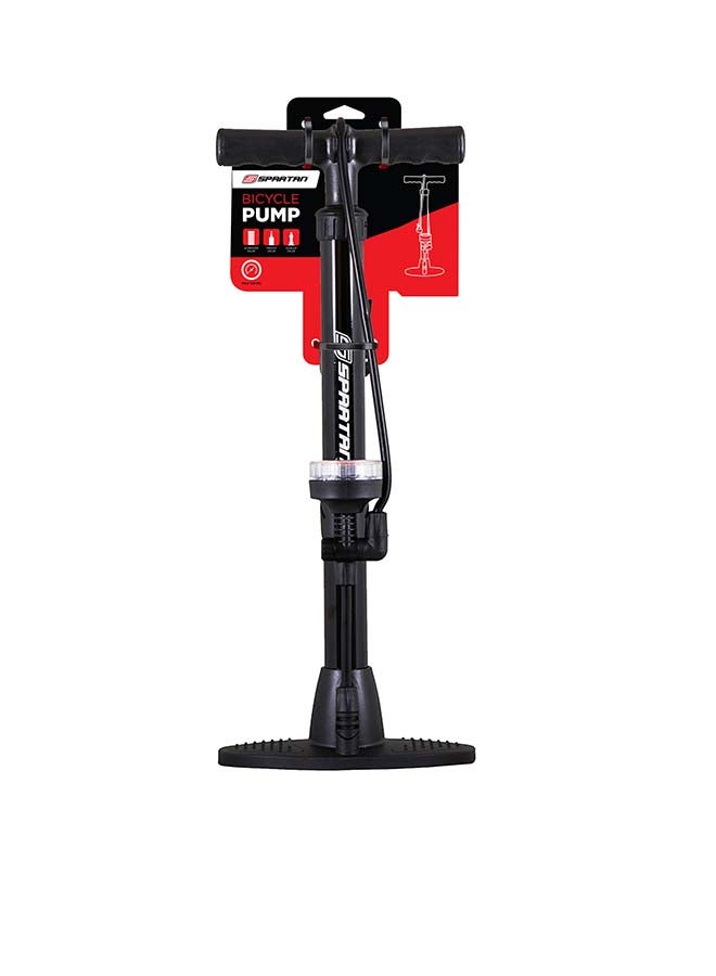 Spartan Bicycle Pump with Gauge - Premium Quality