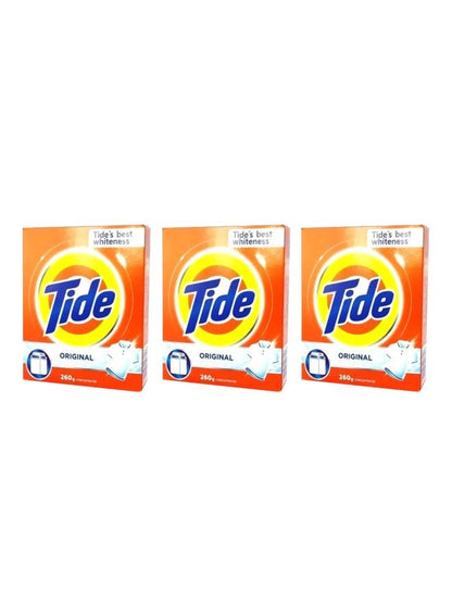 Tide Original Scent Laundry Detergent Powder Pack of 3