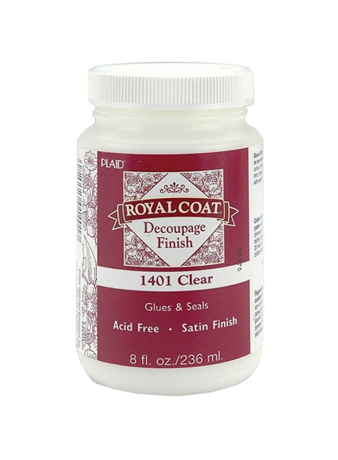 PLAID Royal Coat Decoupage Glue White