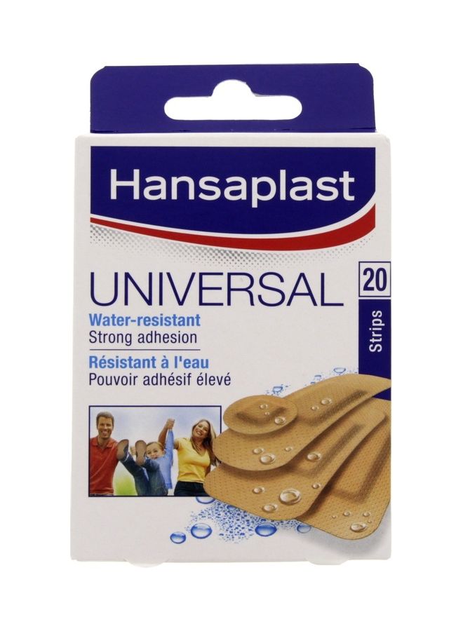 Hansaplast 20-Piece Universal Strip Set