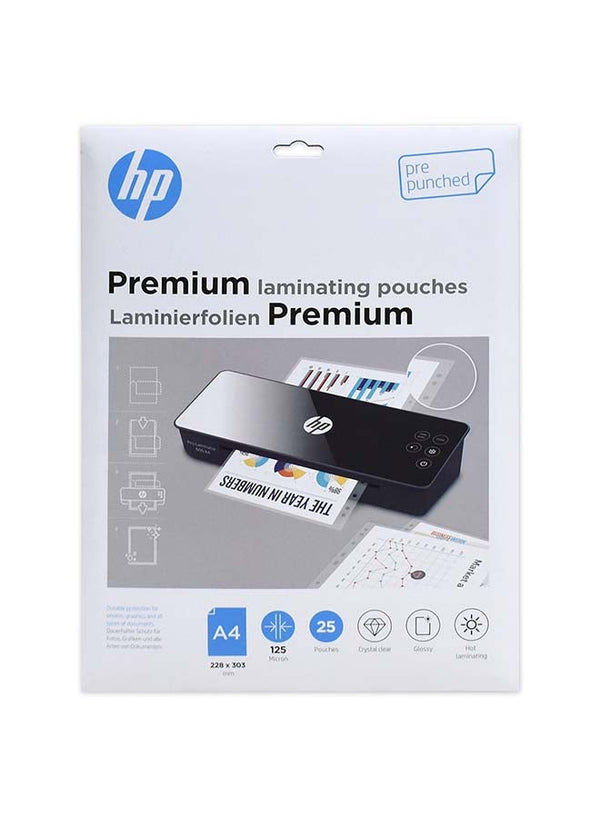 HP 25-Piece A4 Laminating Pouch