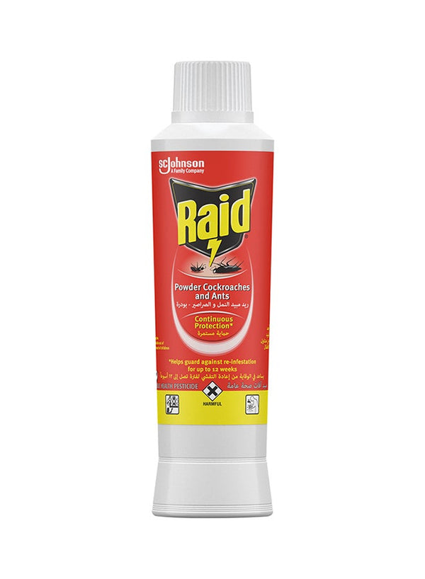 Raid Ant And Cockroach Killer Powder Red 250g