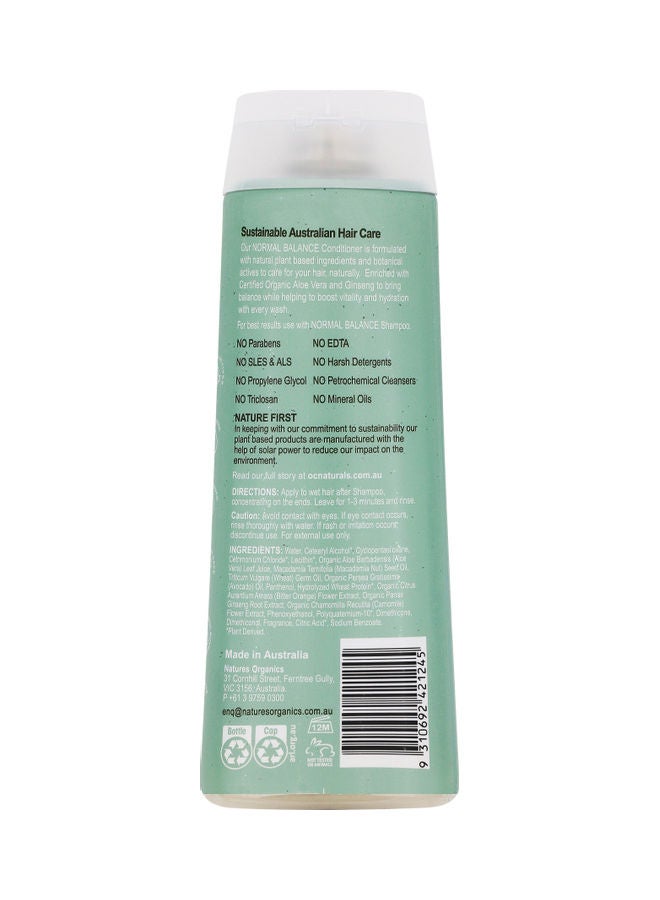 Organic Care Normal Balance Conditioner 400ml