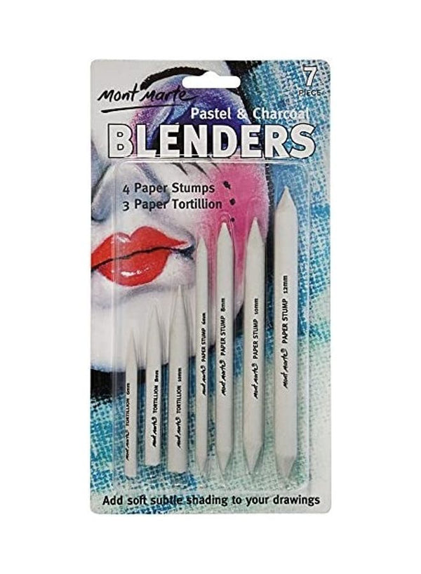 Mont Marte 7-Piece Blenders Set - Premium Quality