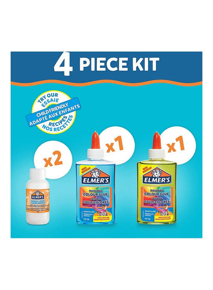 ELMER'S 4-Piece Translucent Colour Slime Kit