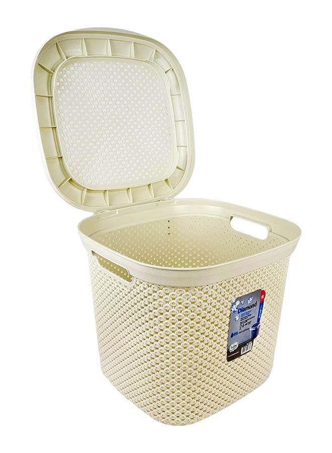 Hobby Life Diamond Design Square Laundry Basket