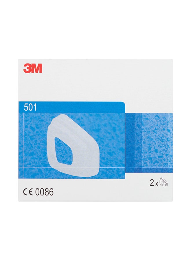 3M 501 Filter Retainer White - Premium Respiratory Safety
