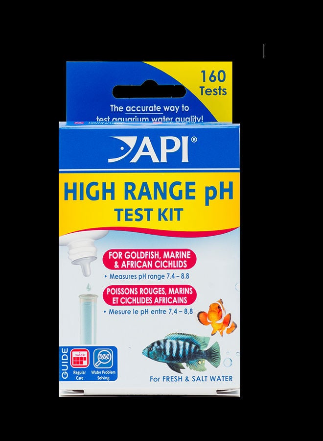 API 160-Piece PH Test Kit - Blue/White/Yellow